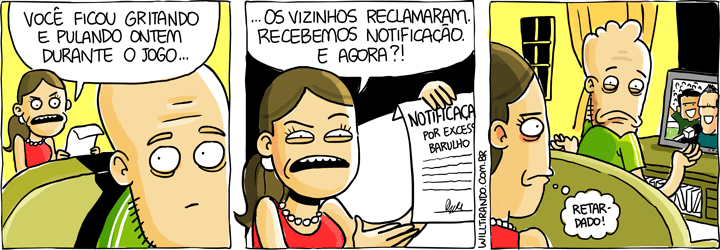 futebol comemoração ironia Palmeiras torcida torcedor notificação barulho Will Eleise casal