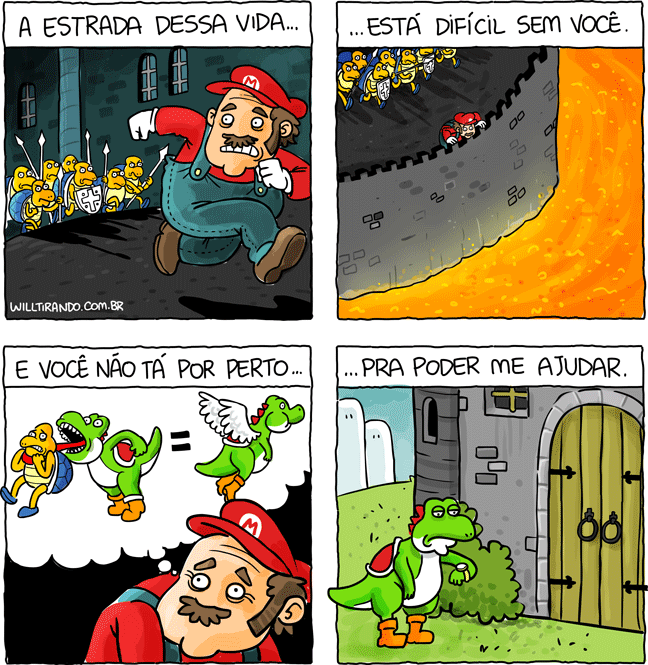 Super Mario Brother Yoshi música vídeo-game games castelo Desejo de Amar Eliane de Lima tartarugas koopa troopa