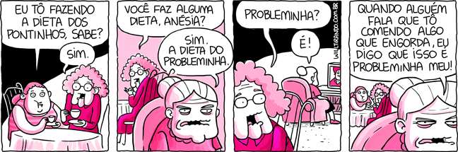 Anésia Dolores dieta problema probleminha dieta dos pontos pontinhos regime comer comida peso