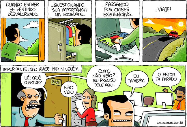 viagem crise existencial triste reflexão trabalho emprego importância malas